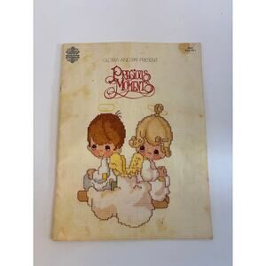 Vintage Gloria and Pat Precious Moments Cross Stich Pattern Book 1980